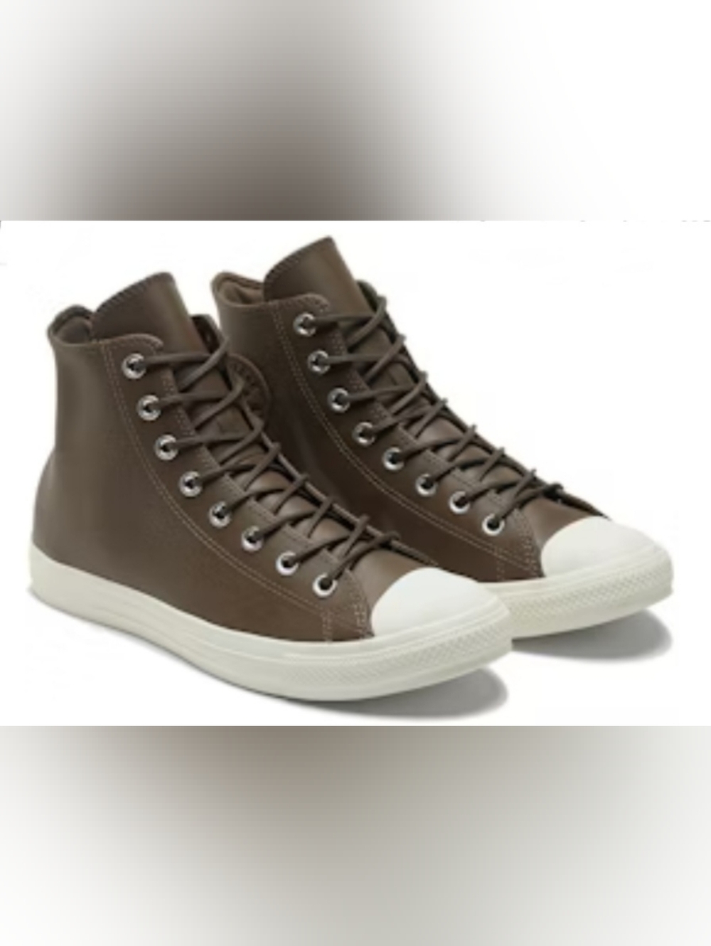 EUC Converse Chuck Taylor All Star High 'Color Leather - Engine Smoke' 170101C